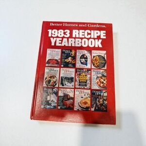 Better Homes And Gardens Red 1983 Recipe Yearbook